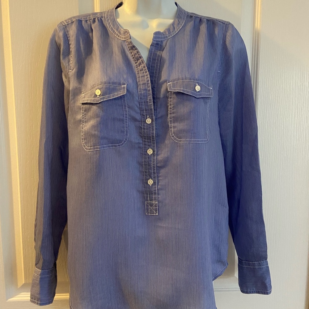 JCrew fine super light weight blouse